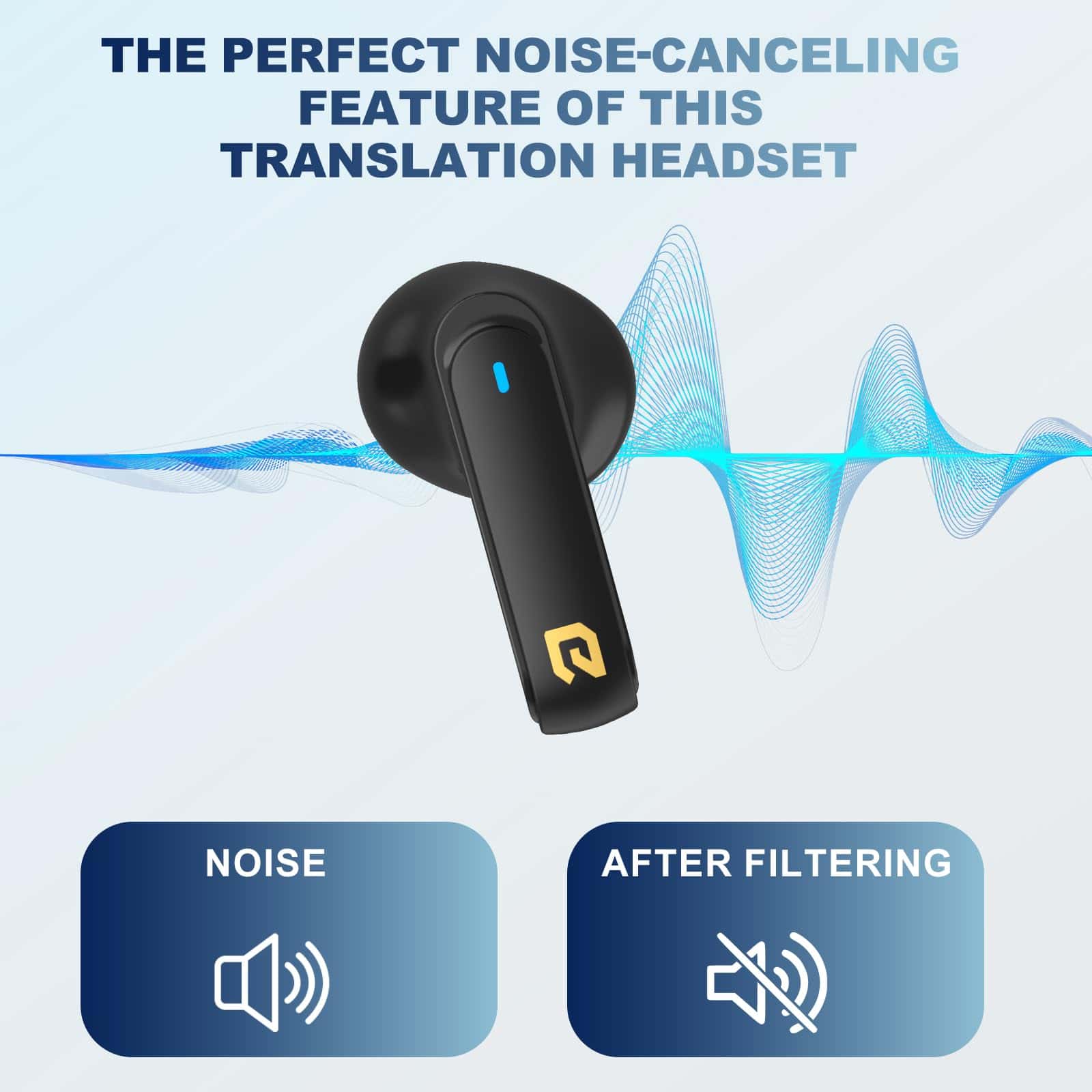 Mozeyerh Ai Language Translator Earbuds, 150 Idiomas - Imagen 5