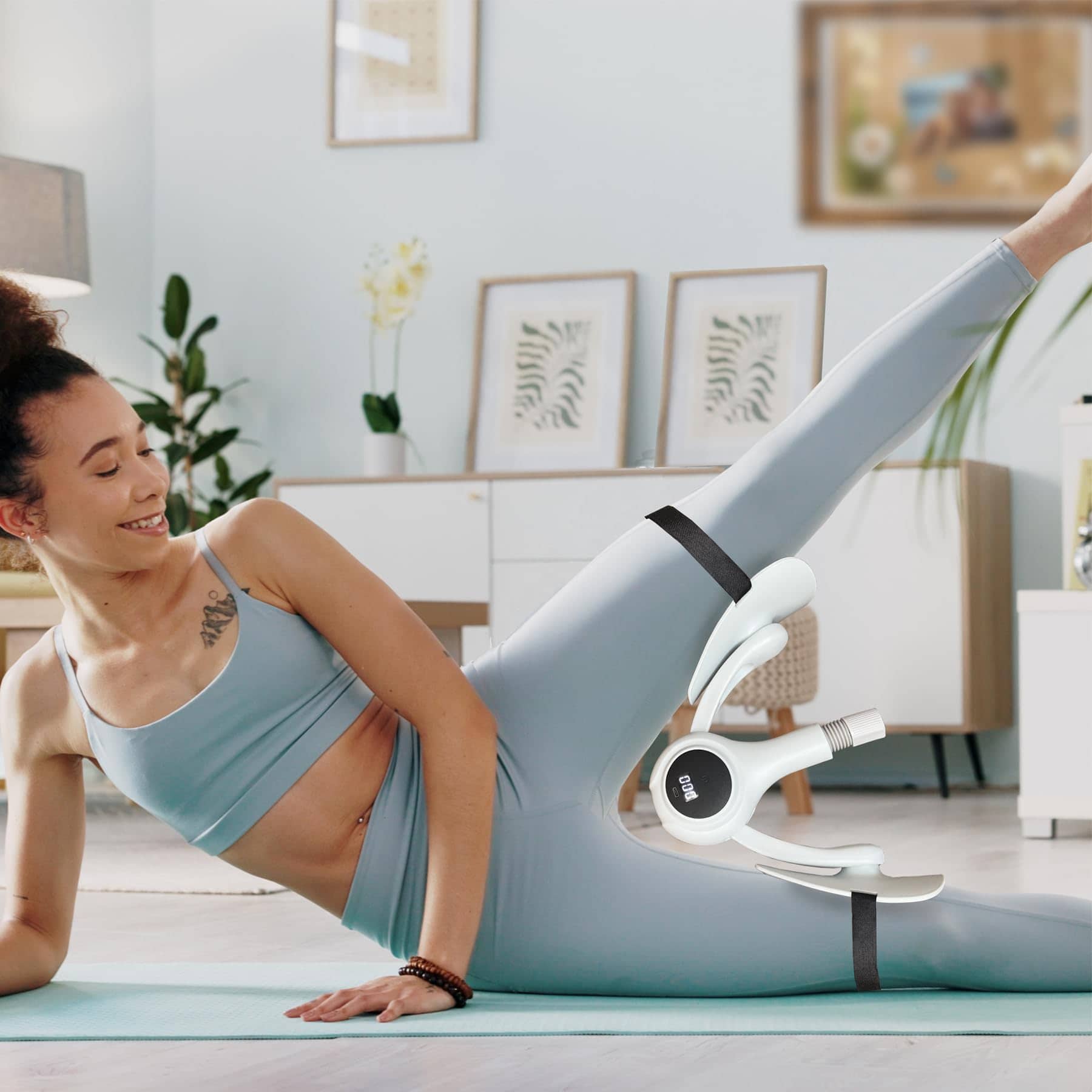 Entrenador de Muslos Profesional 0-66 lbs Ajustable - Imagen 7