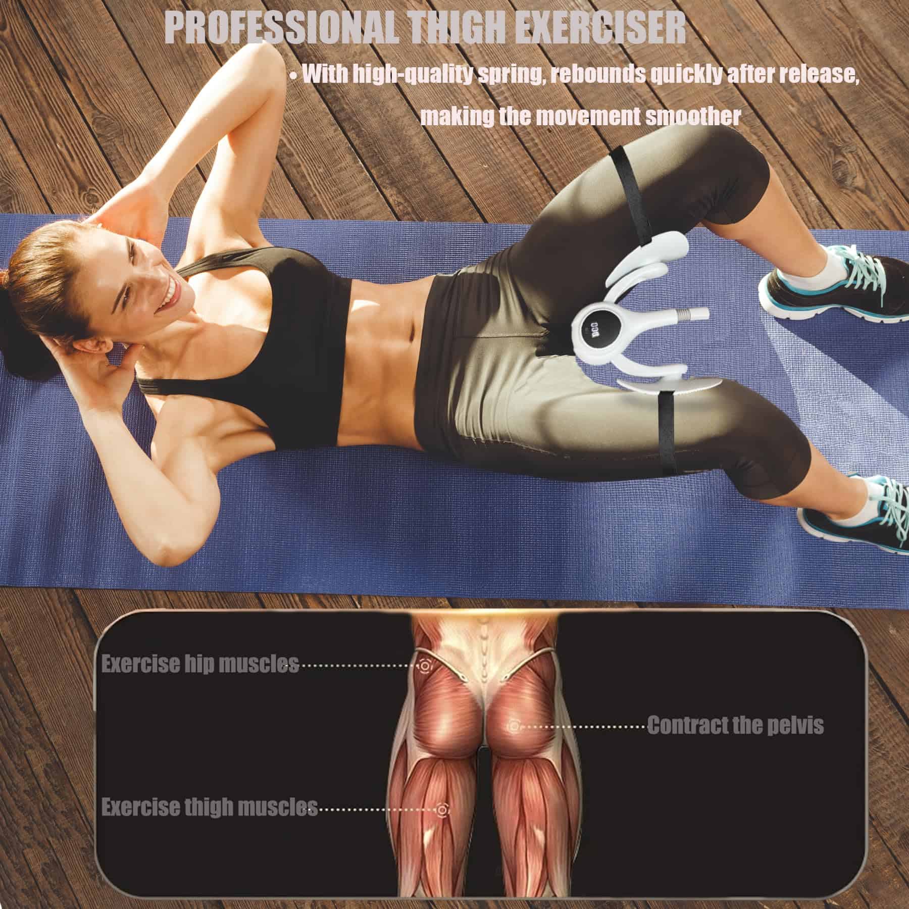 Entrenador de Muslos Profesional 0-66 lbs Ajustable - Imagen 3