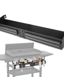 Caddy de Parrilla Delantera con 2 Soportes Magnéticos para