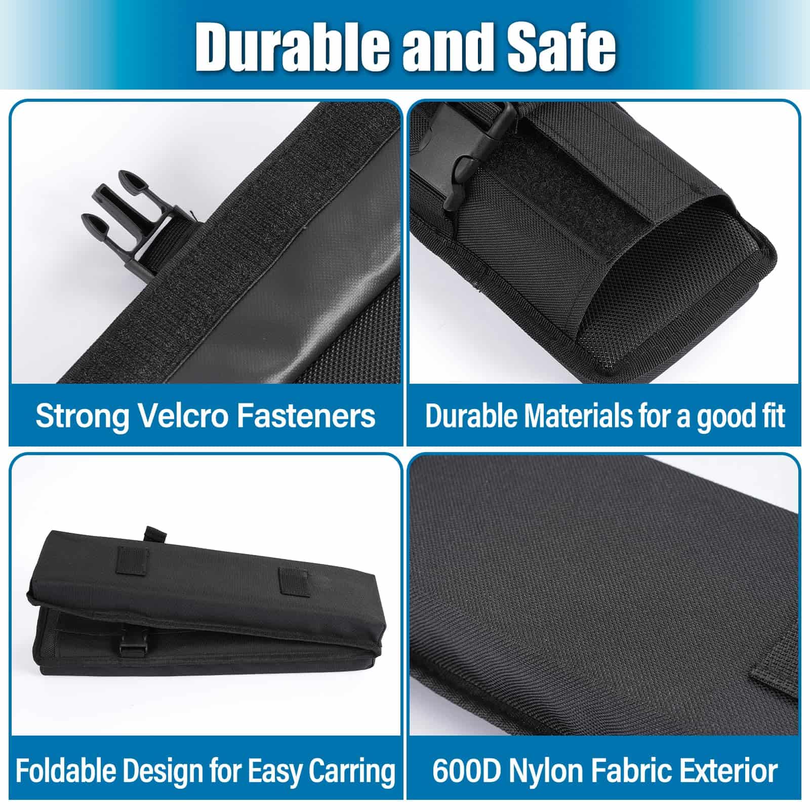 ChimimeDecor Universal Soft Roof Rack Pads Sistema de - Imagen 6