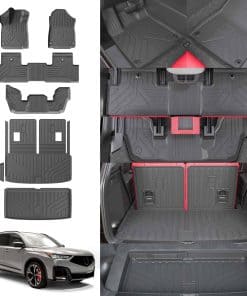 Tapetes para piso Thinzyou compatibles con Acura MDX