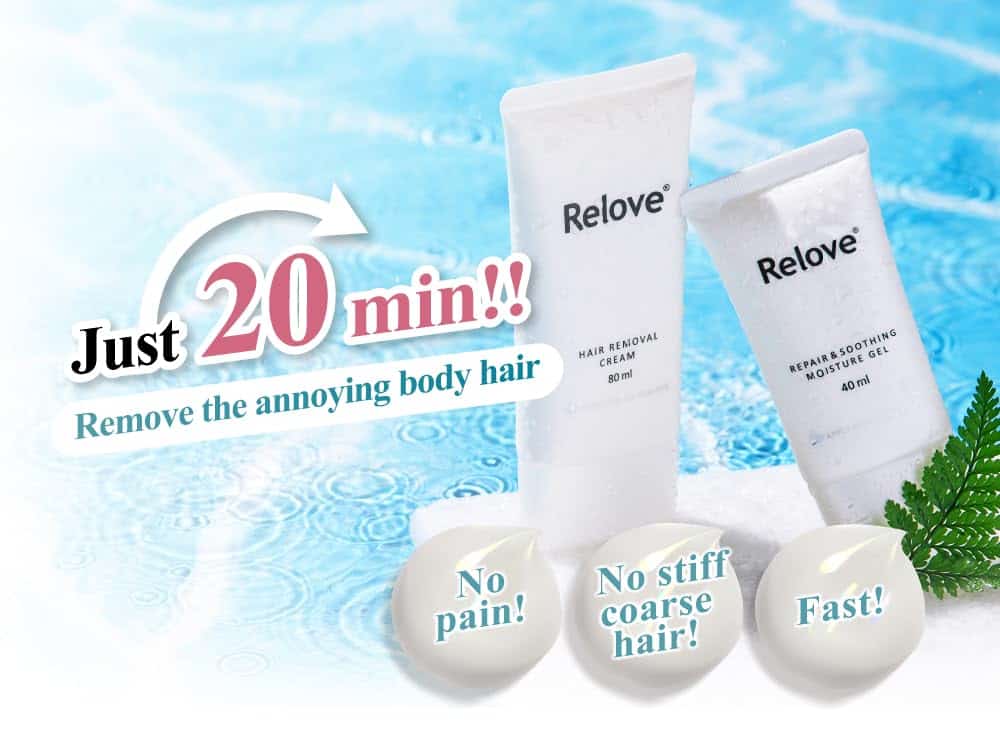 Crema depilatoria Relove CLEANSING ZERO 80ml (removedor de - Imagen 5