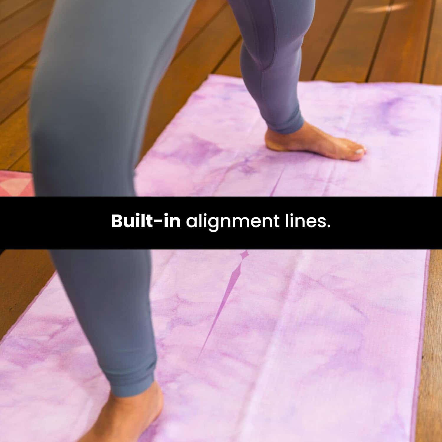 Toalla de Yoga Yoga Drip - Toalla Antideslizante para Yoga - Imagen 6