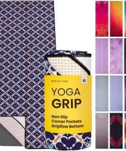 Toalla de Yoga Antideslizante Yoga Drip - Con Bolsillos en