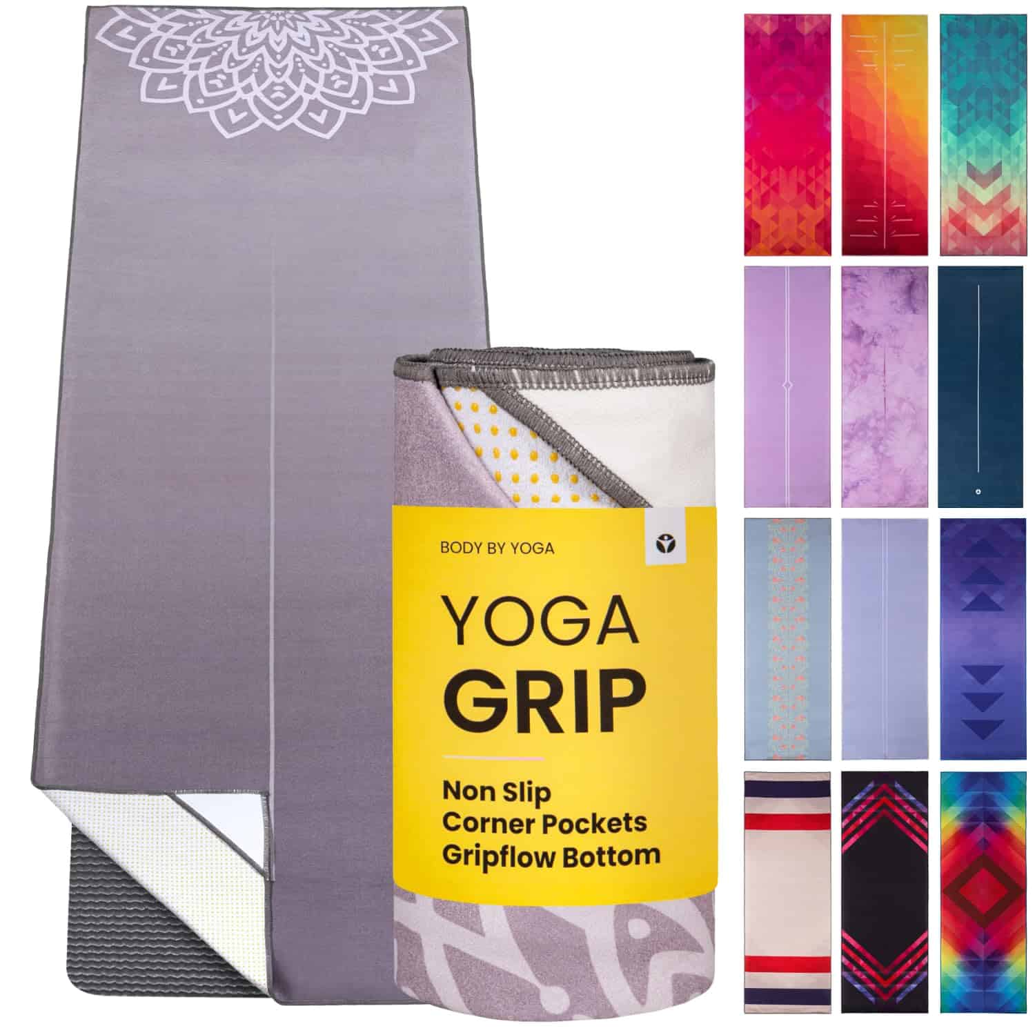 Toalla de Yoga Yoga Drip - Toalla Antideslizante para