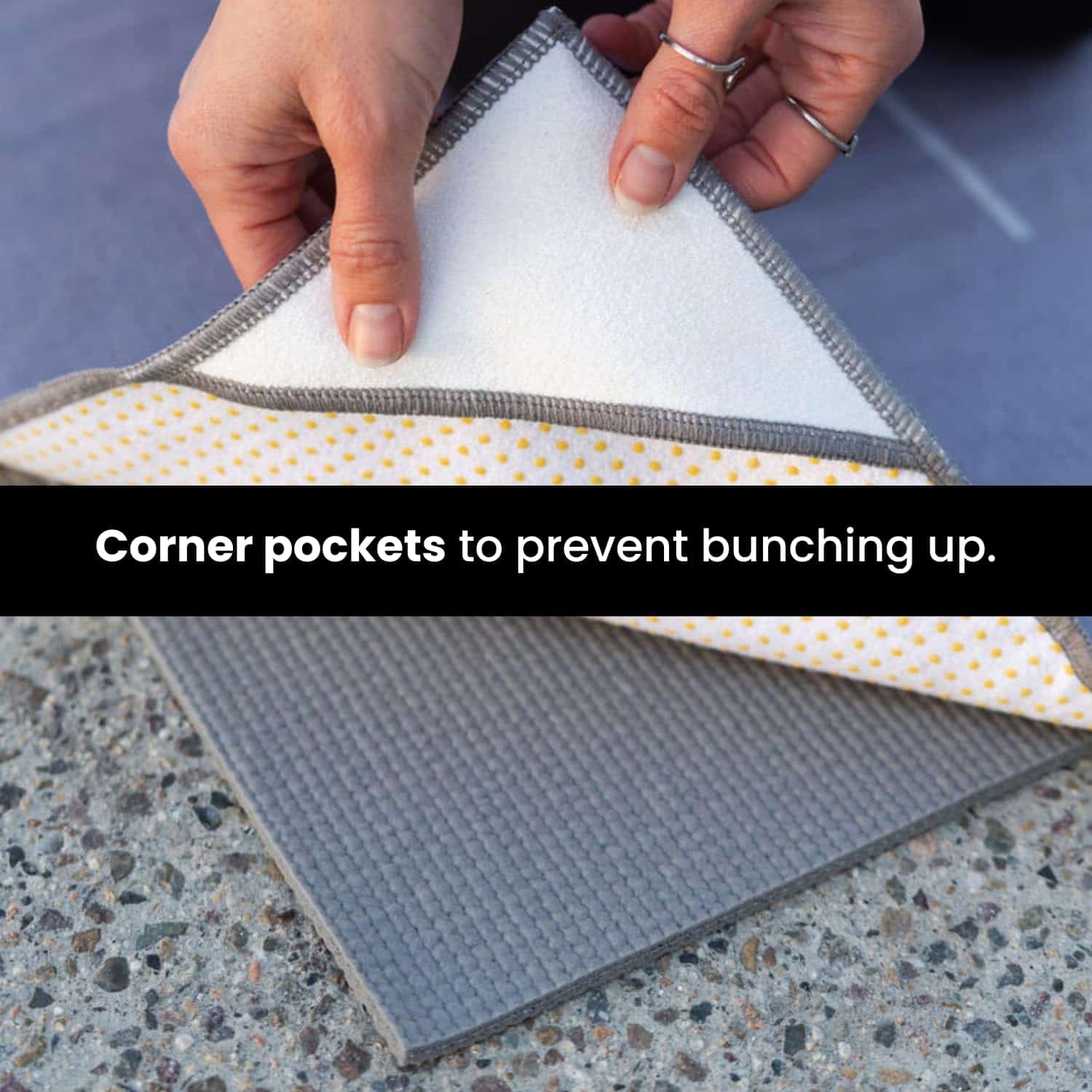 Toalla de Yoga Yoga Drip - Toalla Antideslizante para - Imagen 6