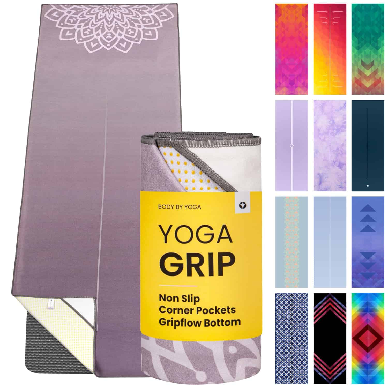 Toalla de Yoga Yoga Drip - Toalla Antideslizante para - Imagen 10