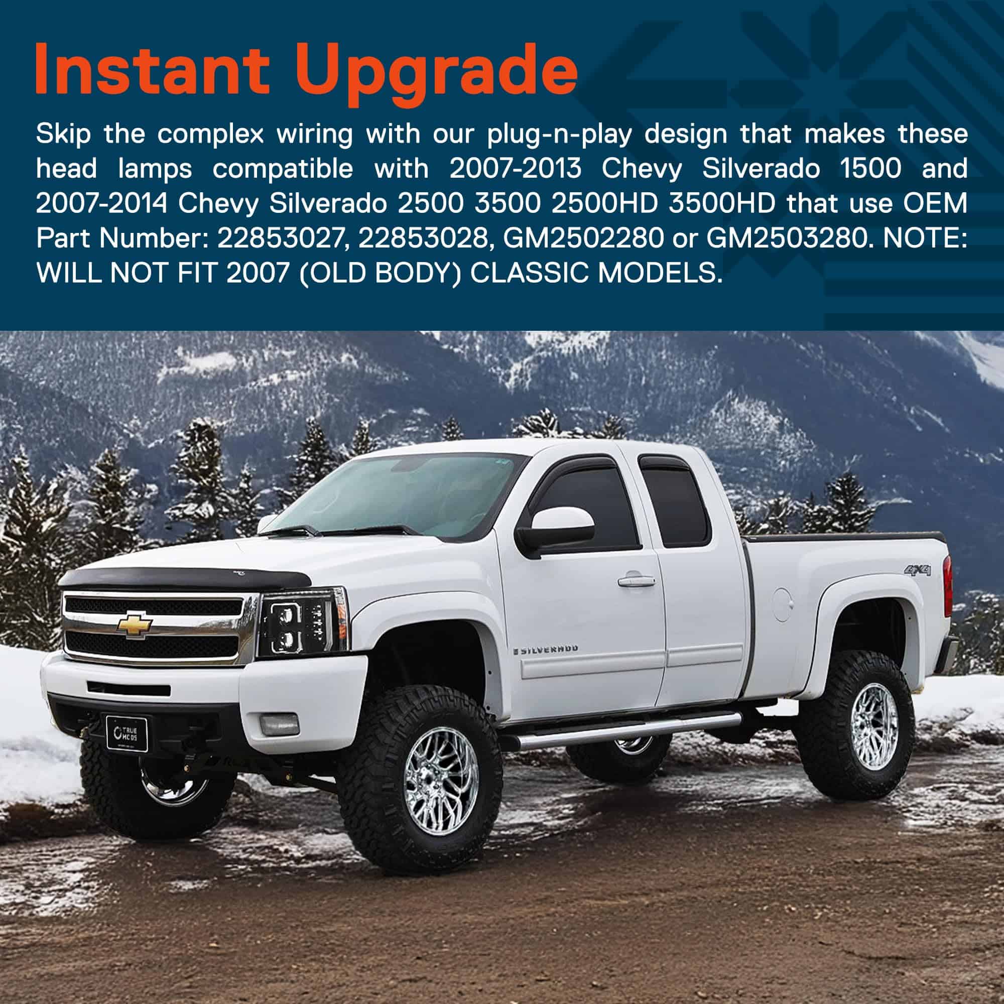 Ensamblaje de Faro LED TRUE MODS Negro de Reemplazo para - Imagen 7