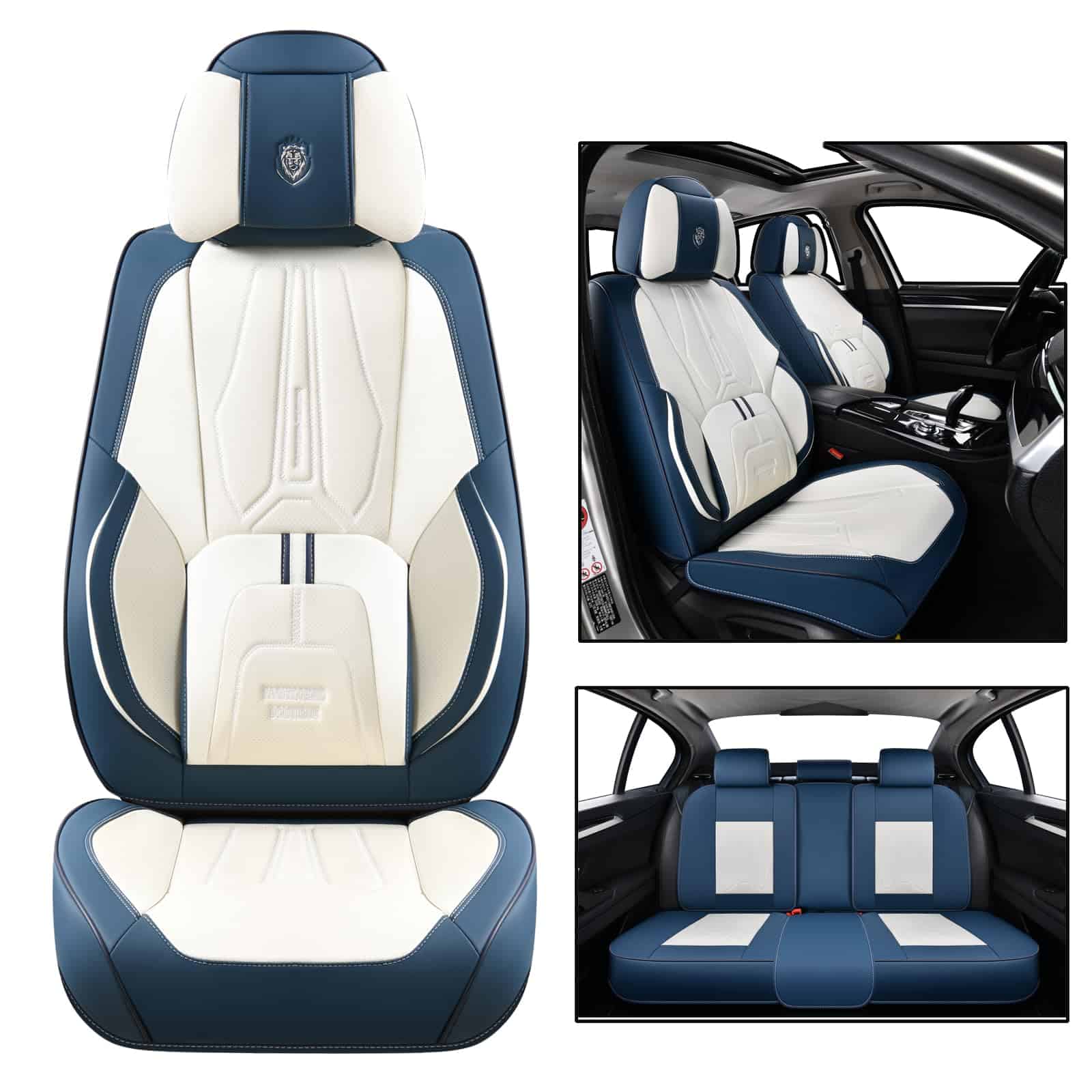 Cubiertas de Asiento para Coche Chifengzun Juego Completo, - Imagen 3