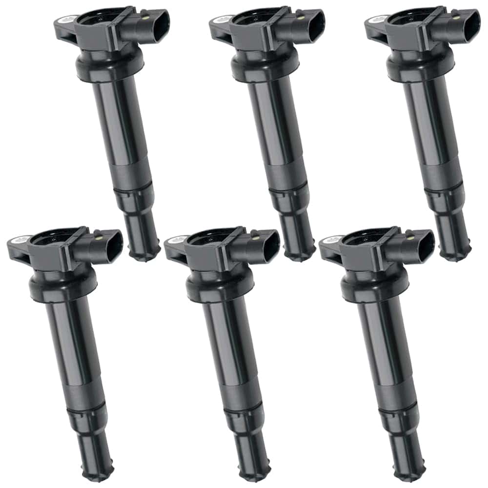 Conjunto de 6 bobinas de encendido de 3 pines N51WSTAR