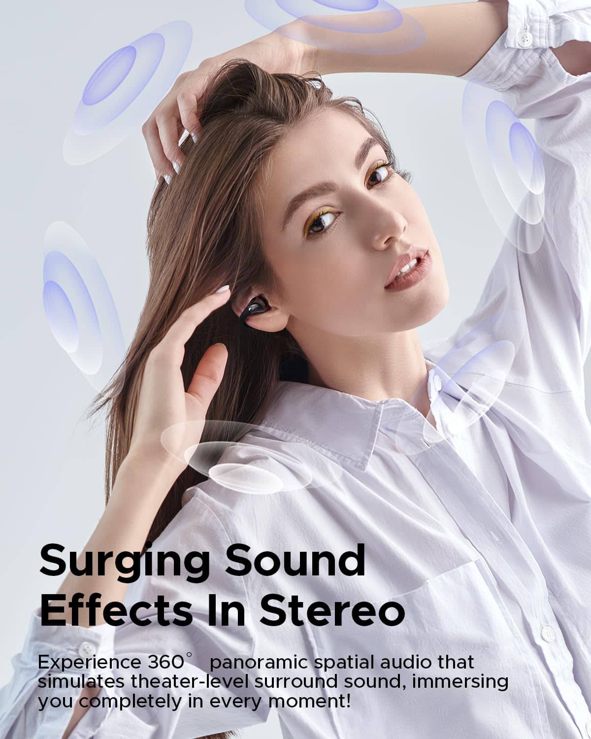 Audífonos inalámbricos Truefree B1 de oído abierto, - Imagen 6