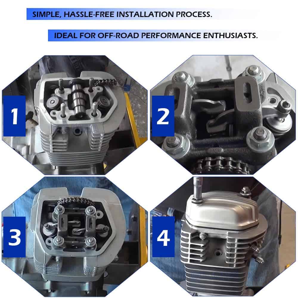 Kit de árbol de levas y piñón de balancín de 30T y cadena - Imagen 7