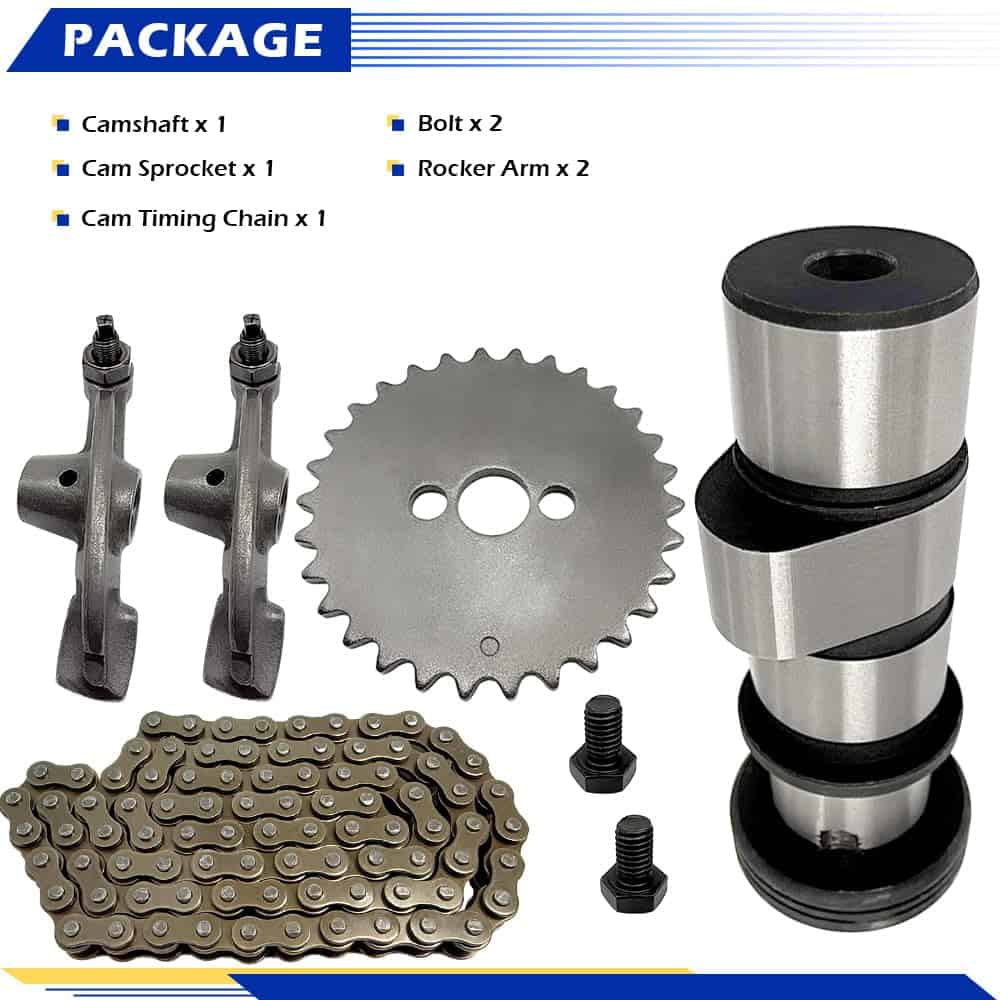 Kit de árbol de levas y piñón de balancín de 30T y cadena - Imagen 8