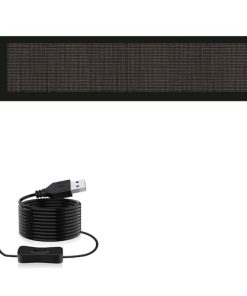 Luces de ojos demoníacos para autos, Panel de matriz LED,