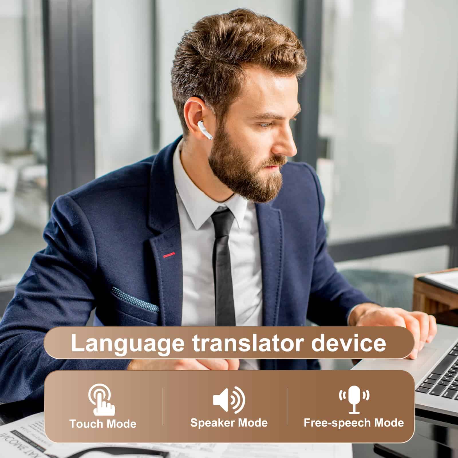 Mozeyerh Ai Translation Earbuds Tiempo Real, 150 Idiomas - Imagen 4