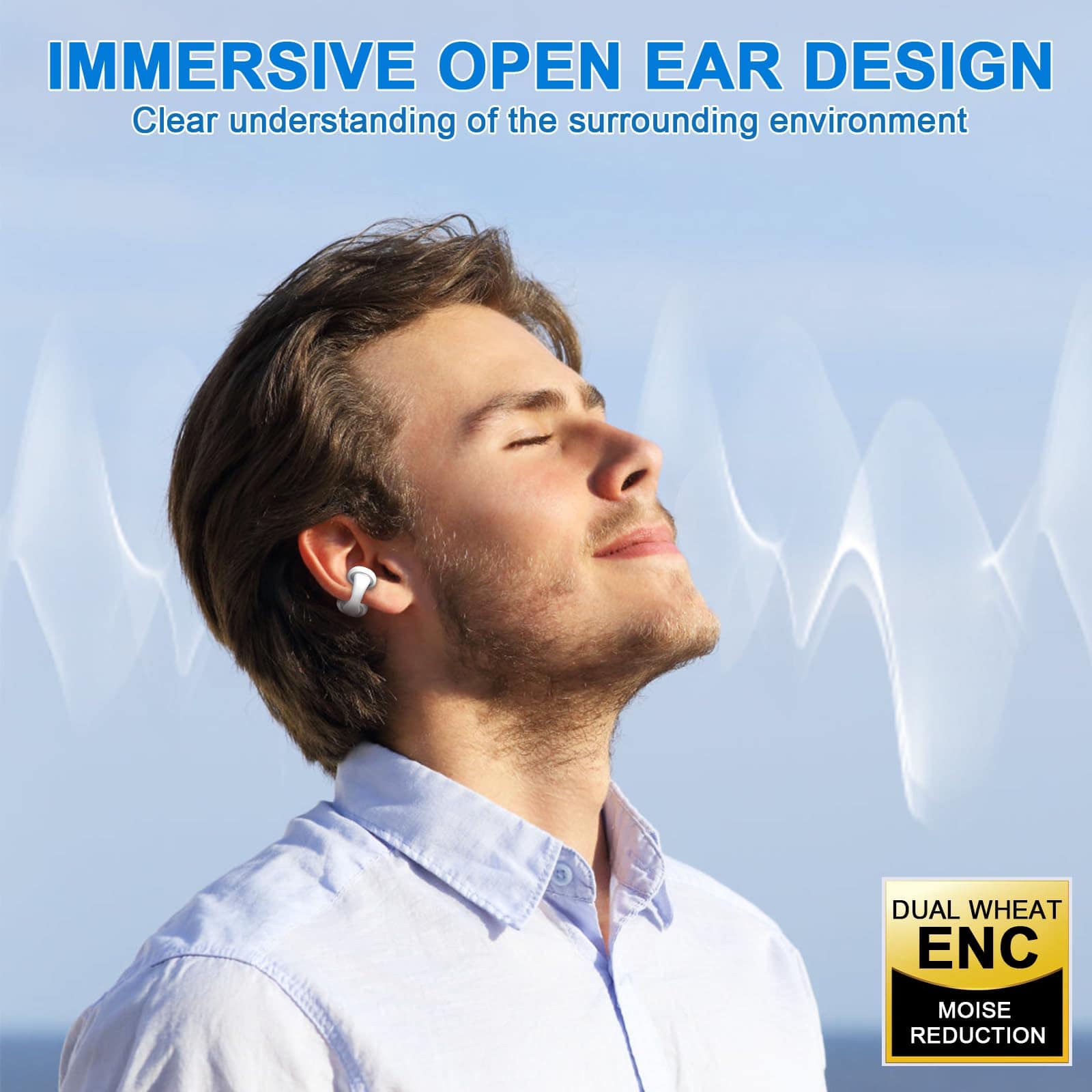 GTYORUS Translation Earbuds Real Time - Audífonos de - Imagen 6