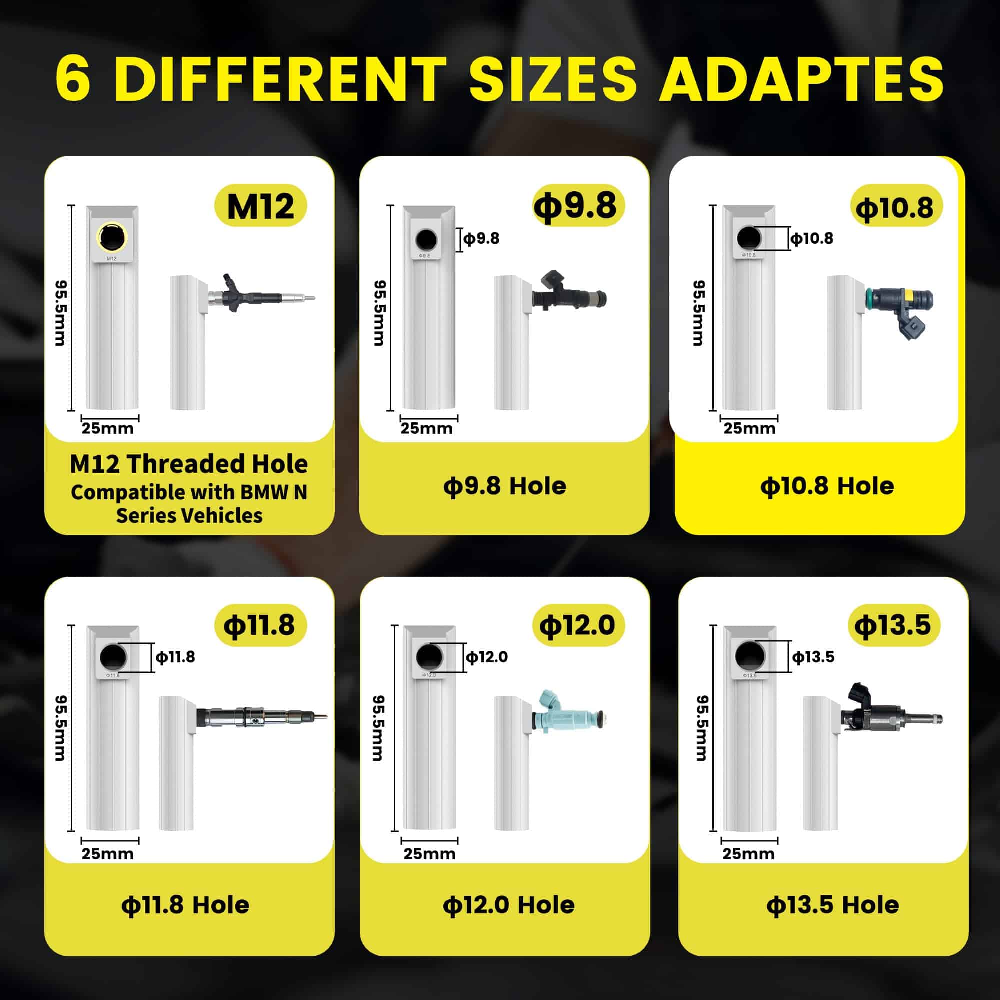 Kit Limpiador de Probador de Inyectores de Combustible - Imagen 4