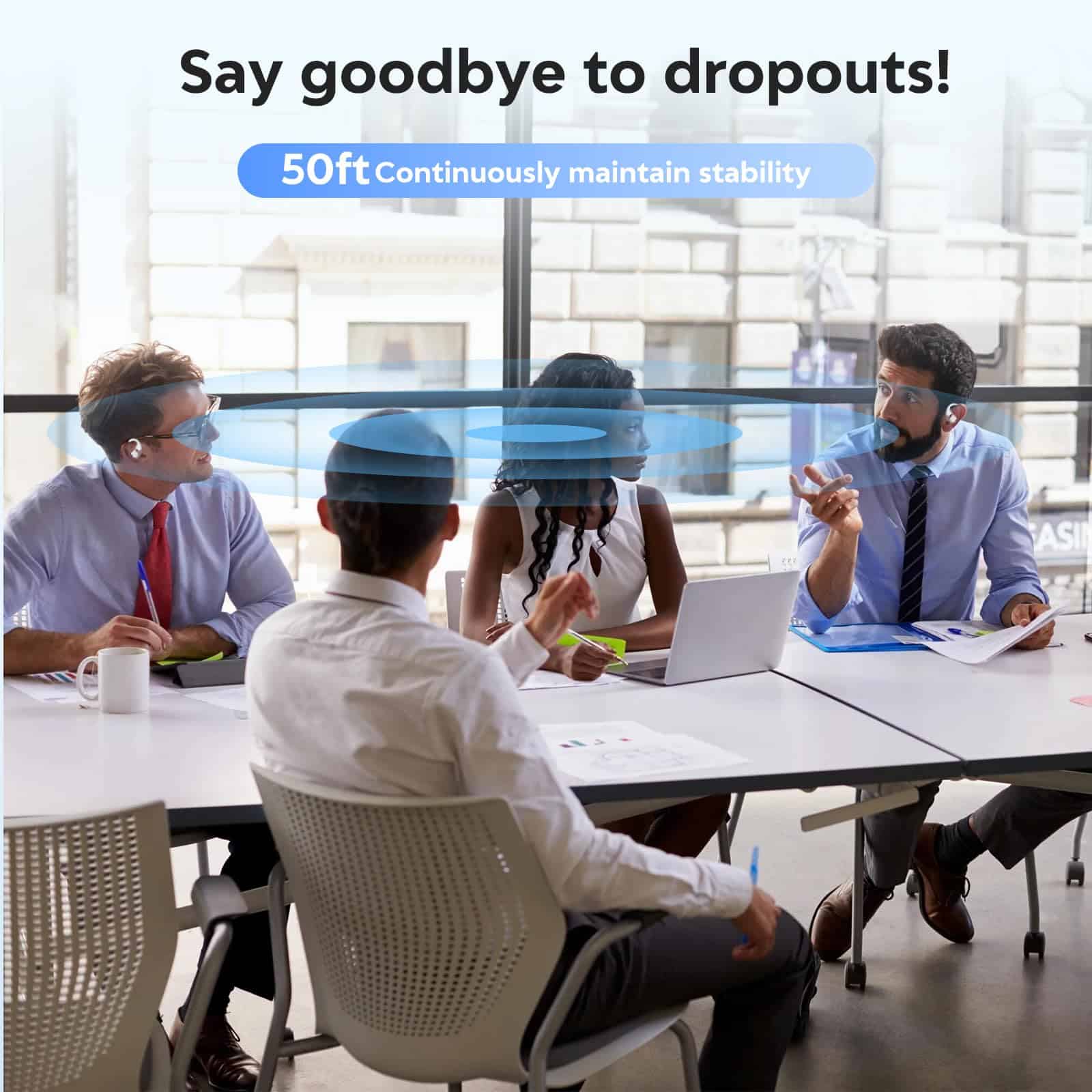 AI OWS Language Translator Earbuds, Traductor de Idiomas en - Imagen 5