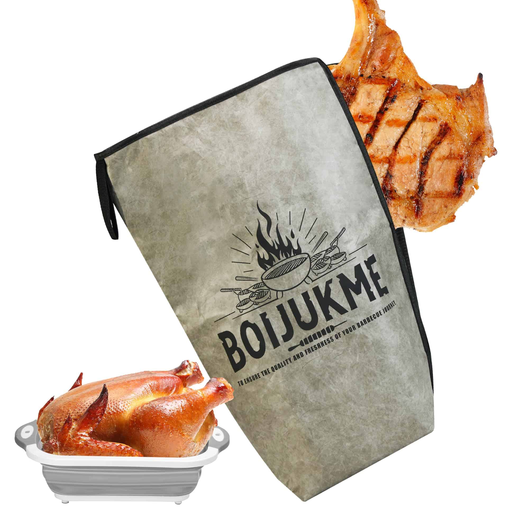 Manta para Descansar Carne en Barbacoa, Bolsa Aislante para