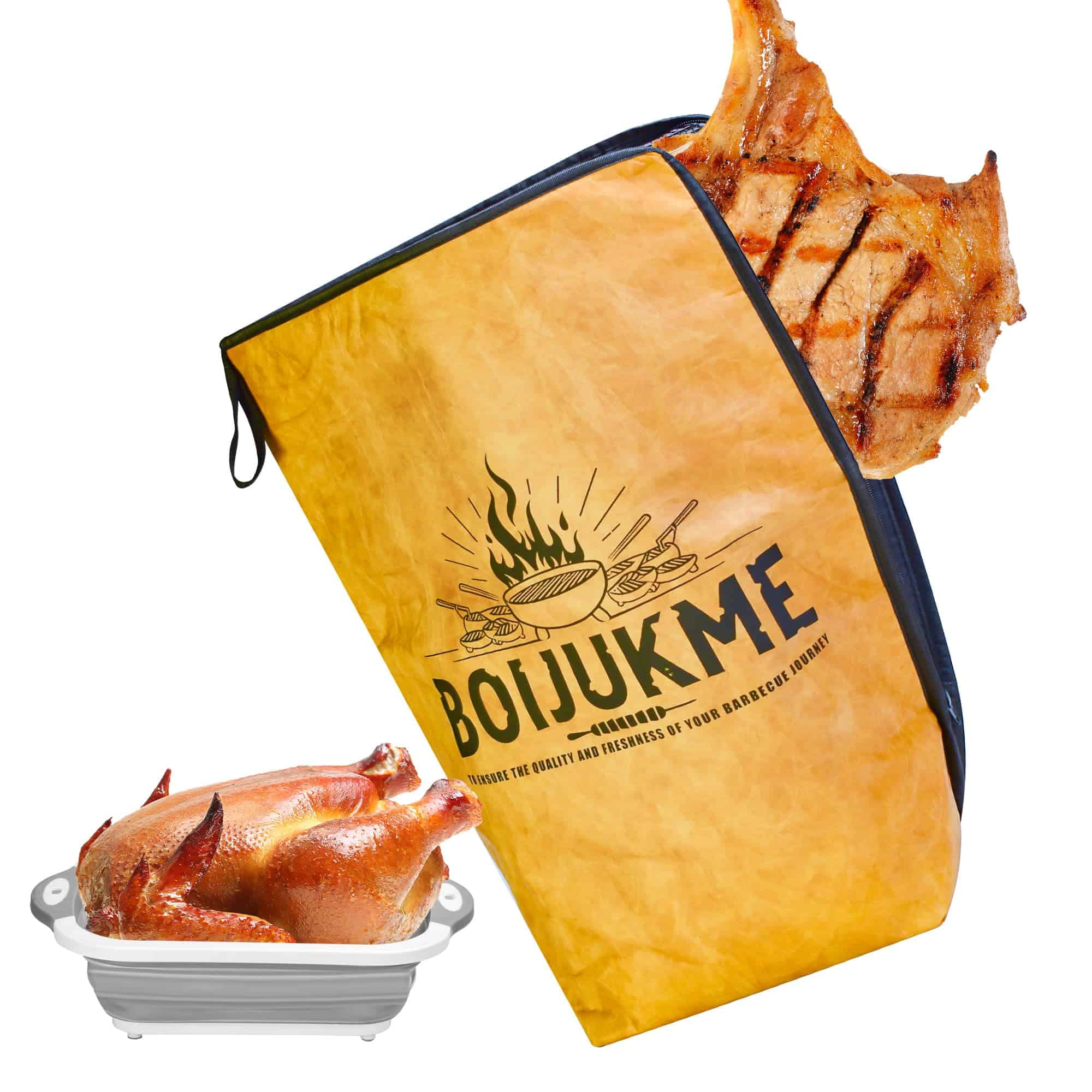 Manta de Barbacoa para Reposar Carne, Bolsa Aislante para