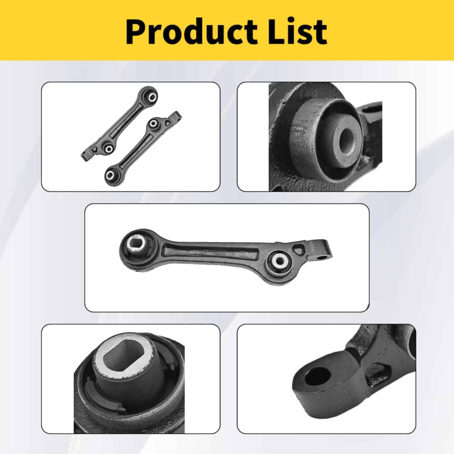 KAYULONE Brazos de control inferiores delanteros - 2 Piezas - Imagen 4