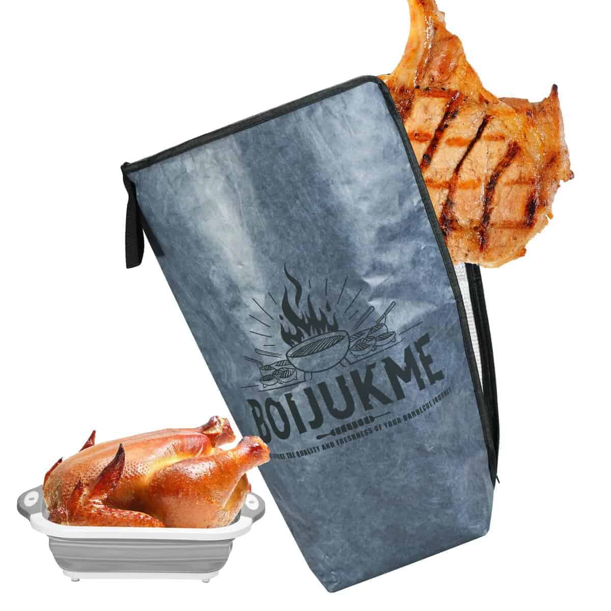 Manta para BBQ para Descansar Carne, Bolsa Aislante para