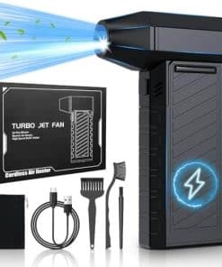 Soplador de Aire Comprimido con Luces LED, Soplador de Aire