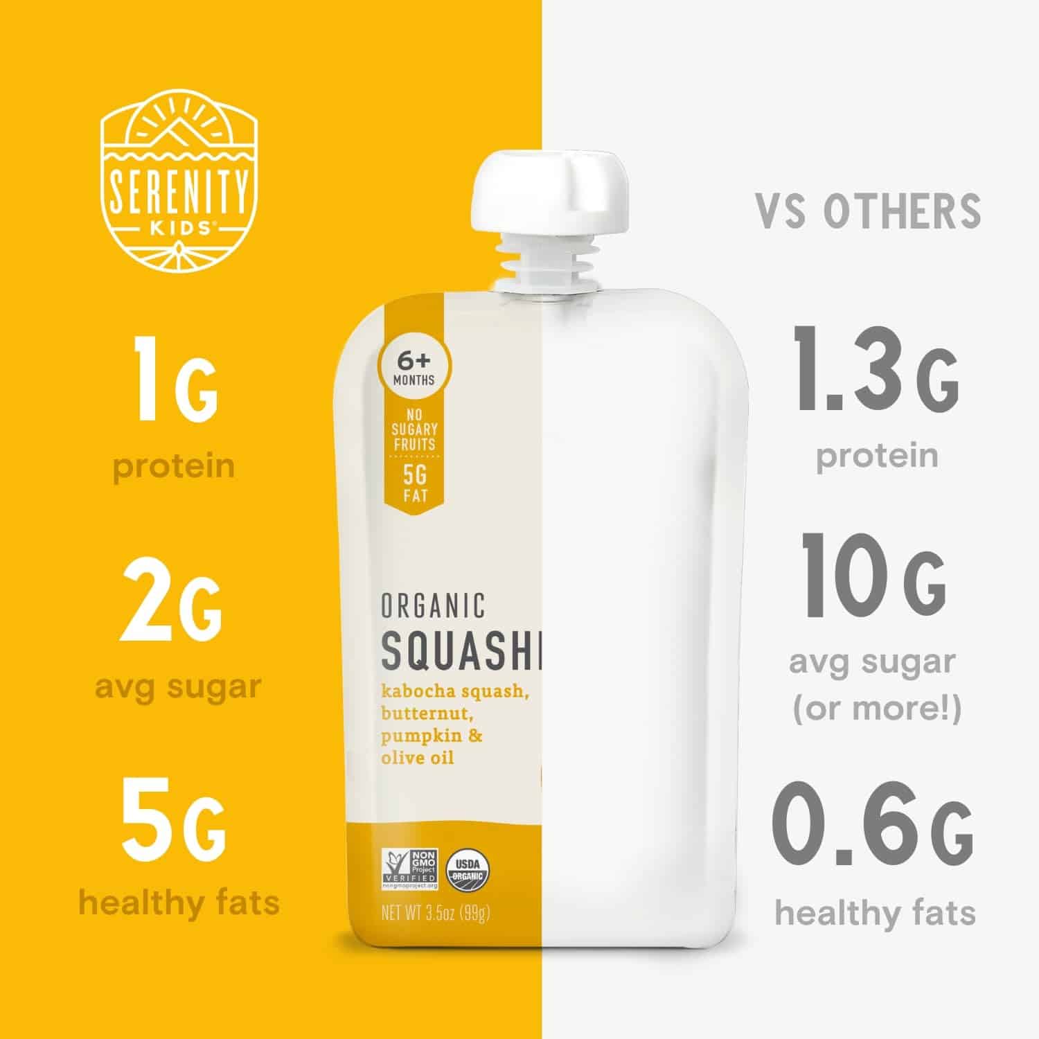 Paquetes de puré de verduras para bebés orgánico - Imagen 8