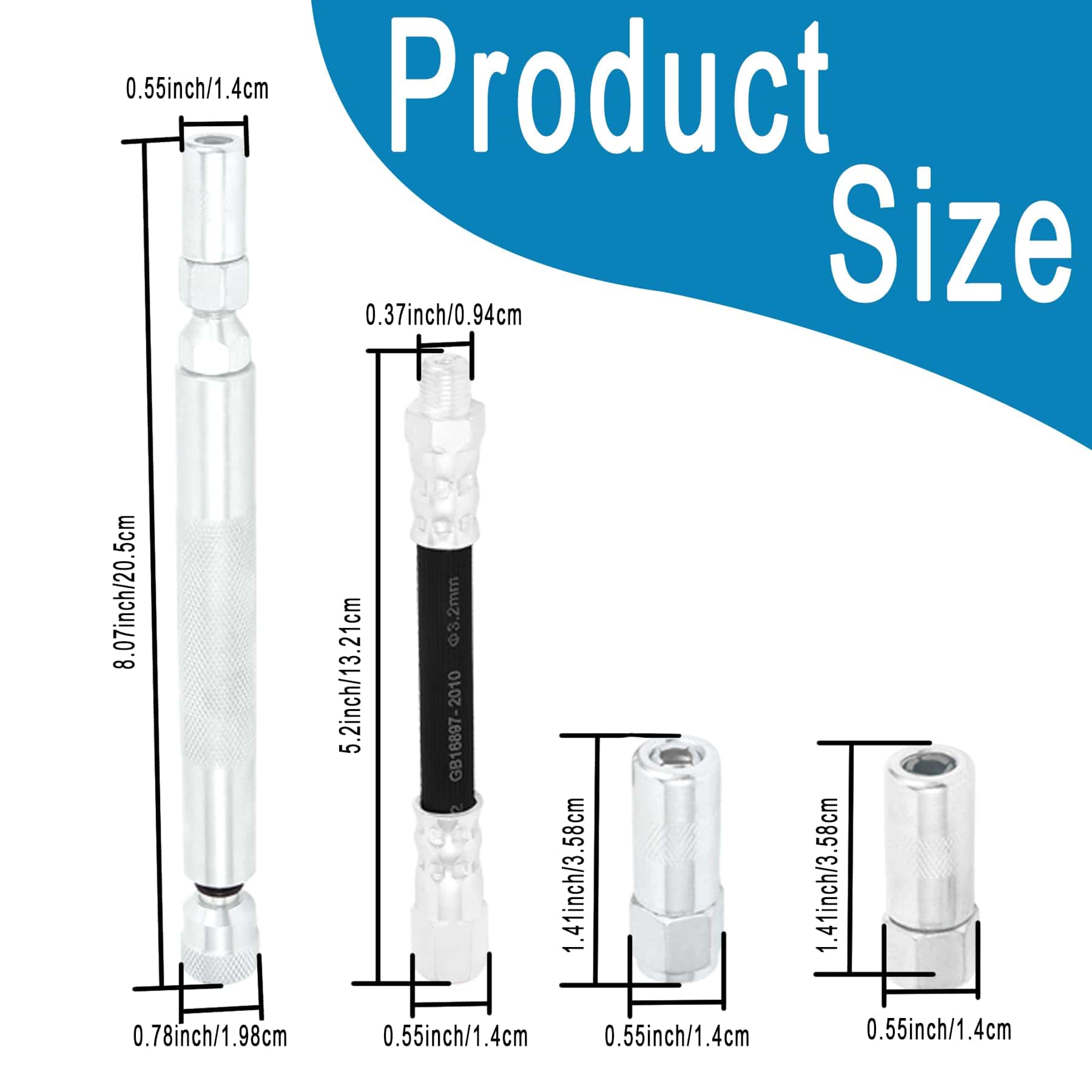 Kit de herramientas para limpieza de engrasadores 7862, - Imagen 3