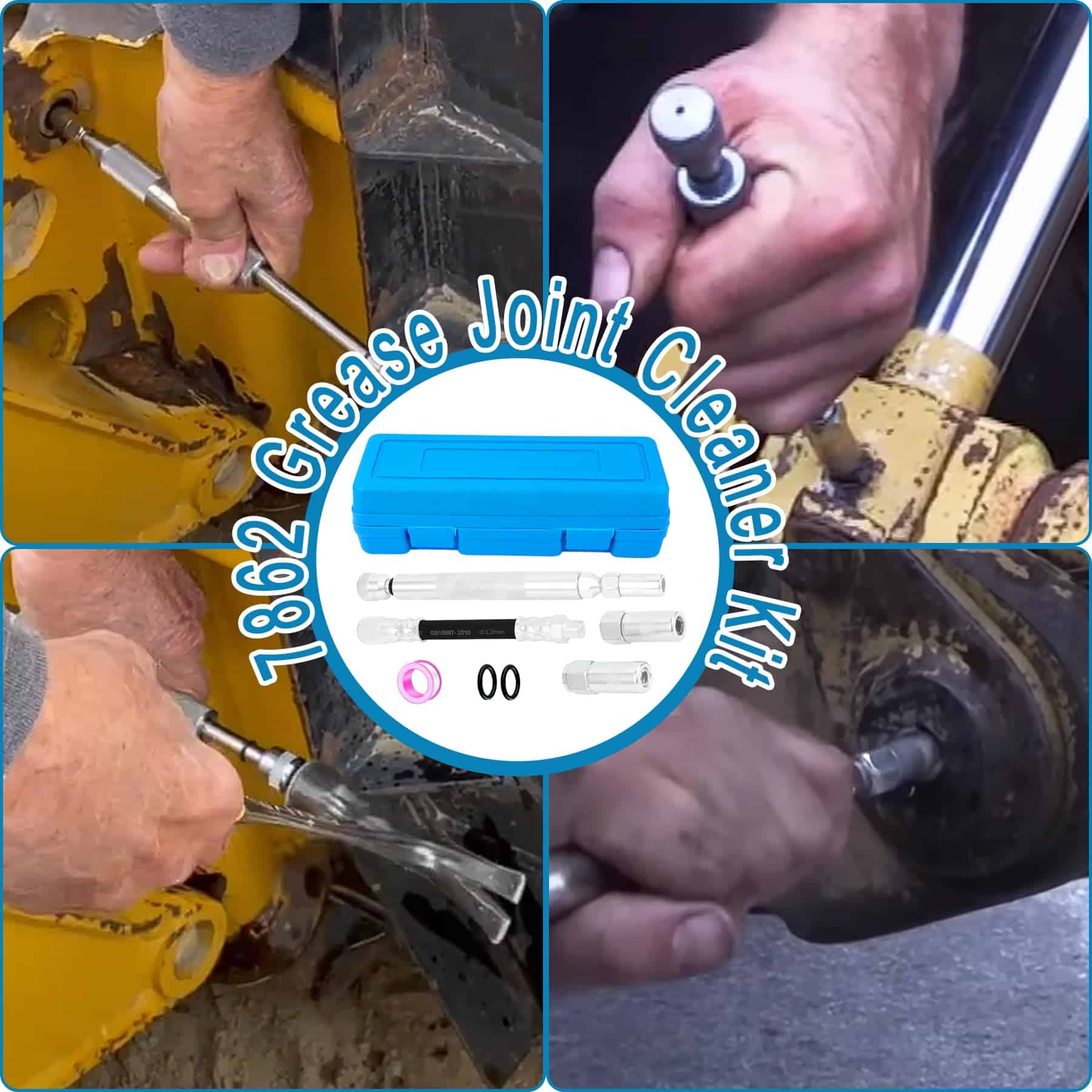 Kit de herramientas para limpieza de engrasadores 7862, - Imagen 8