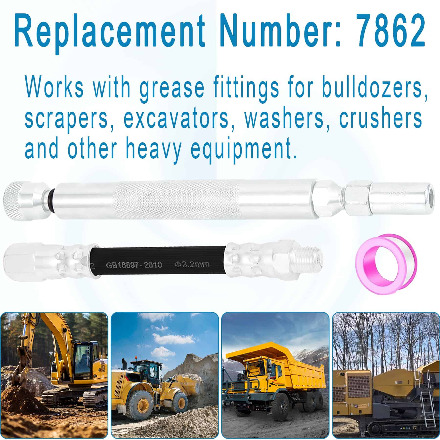 Kit de herramientas para limpieza de engrasadores 7862, - Imagen 7