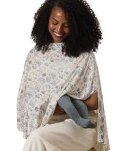 Cobertor de lactancia Solly Baby, ultra -Azul Toile