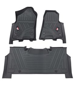 MotorPower Care, Tapete 3D de TPE para Compatible con Dodge