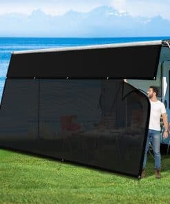 Toldo de sombra para RV con cremallera 8' X 11'3", tela de