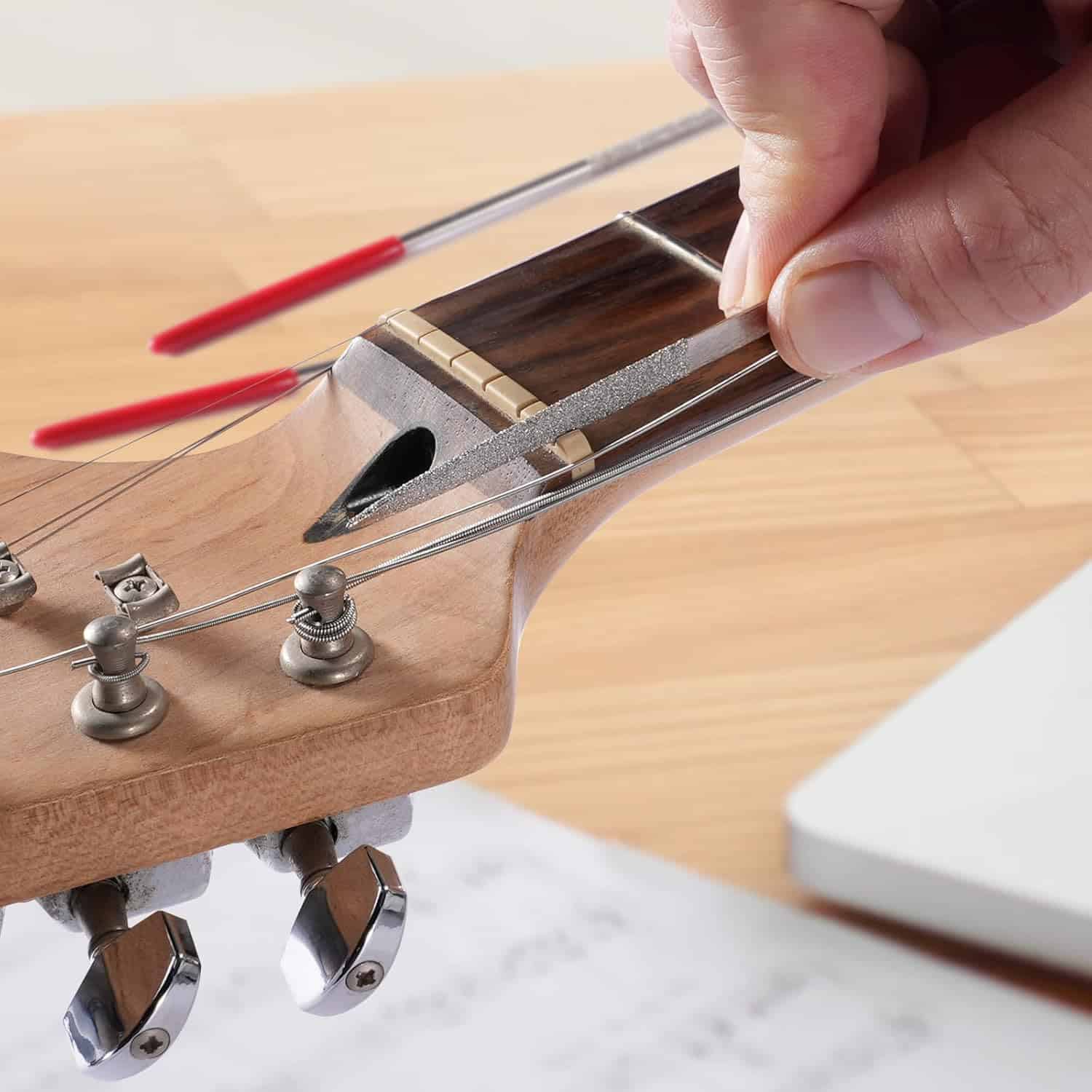 Kit de herramientas de guitarra de 84 piezas, kit de - Imagen 10
