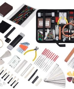 Kit de herramientas de guitarra de 84 piezas, kit de