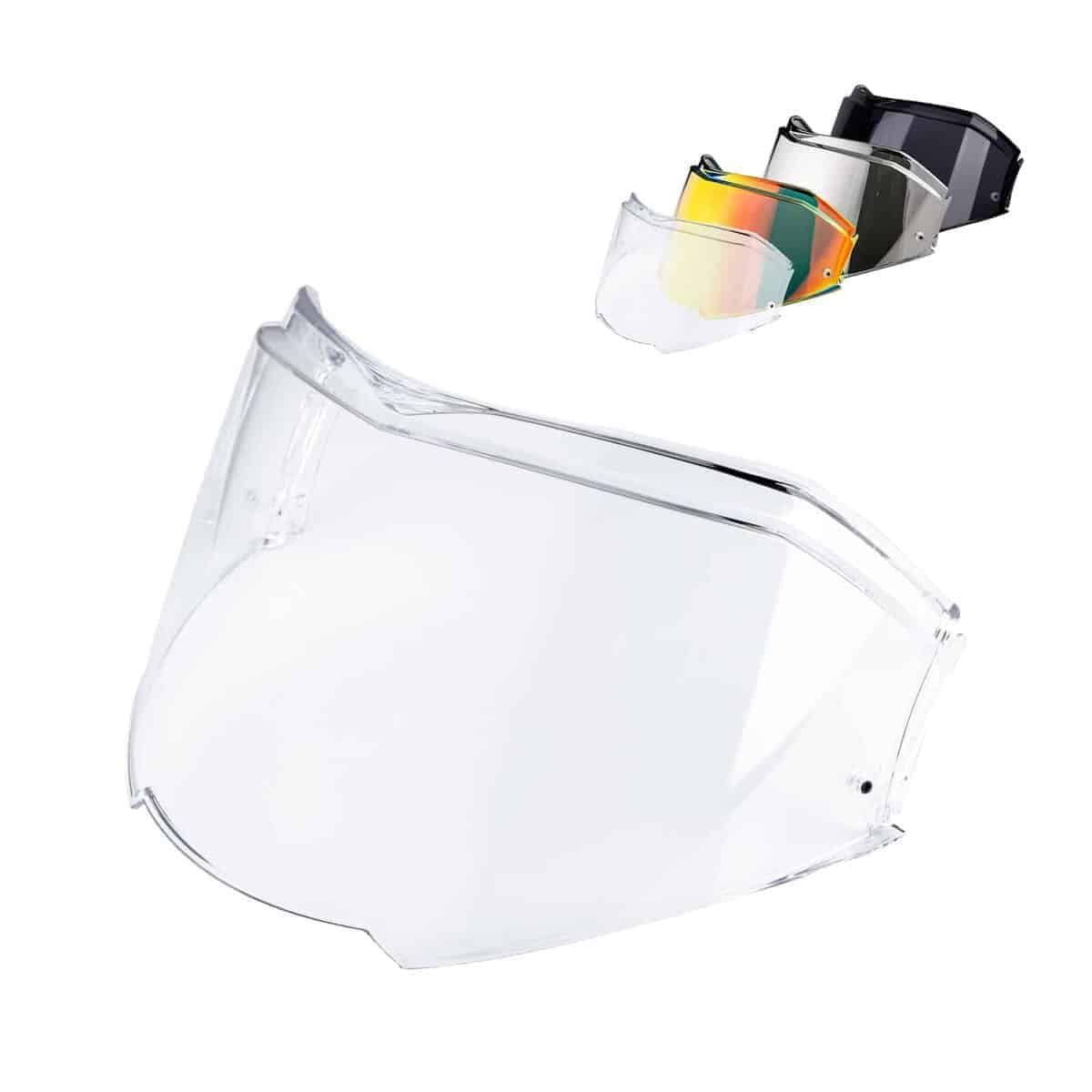 MXJ Gear Valiant II Visor Face Shield -Clear