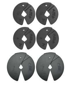 Set de 6 Placas de Peso Fraccional para Mancuernas de 1LB,