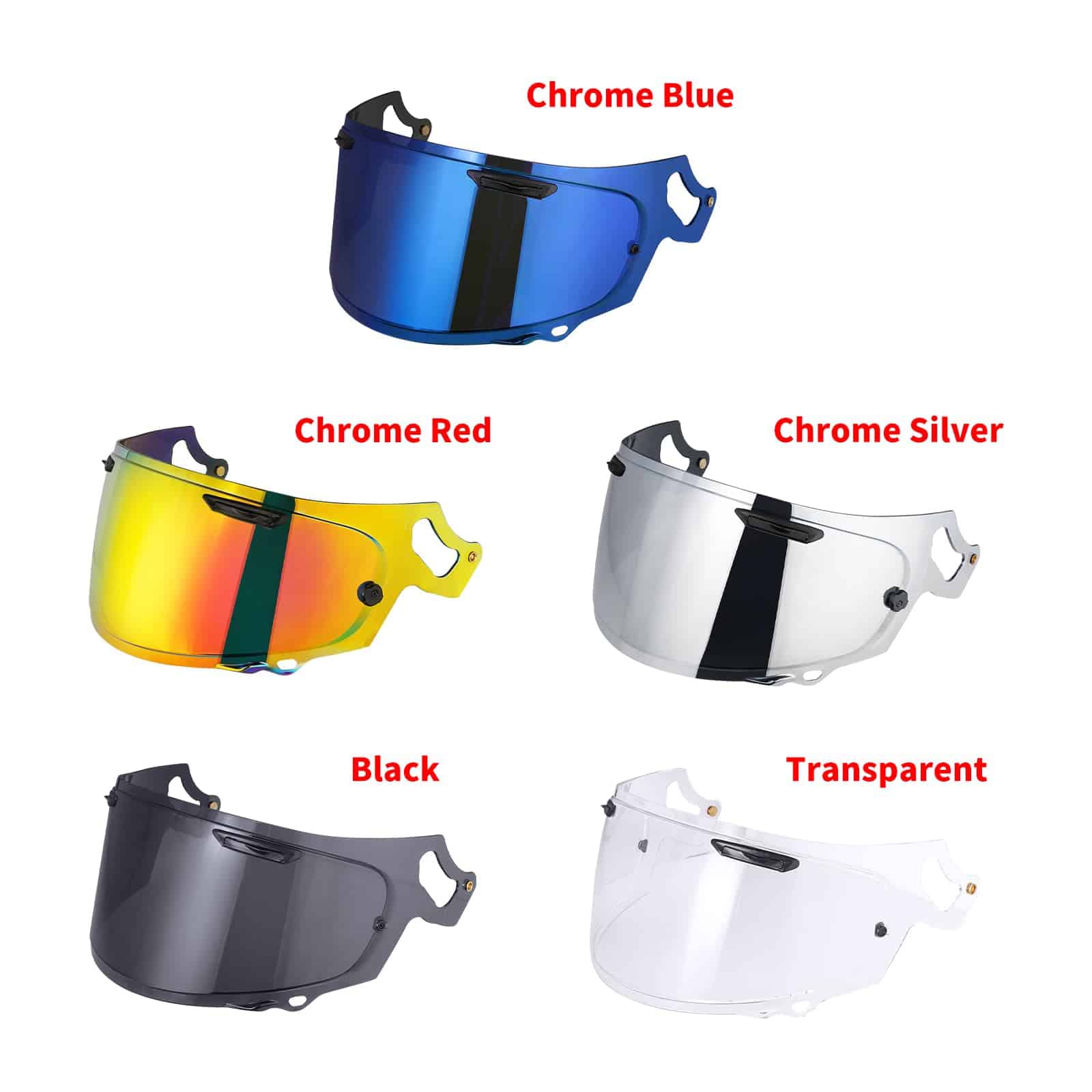 Visera de Repuesto MXJ Gear Regent-X, VAS-V MAX Visor Face - Imagen 5