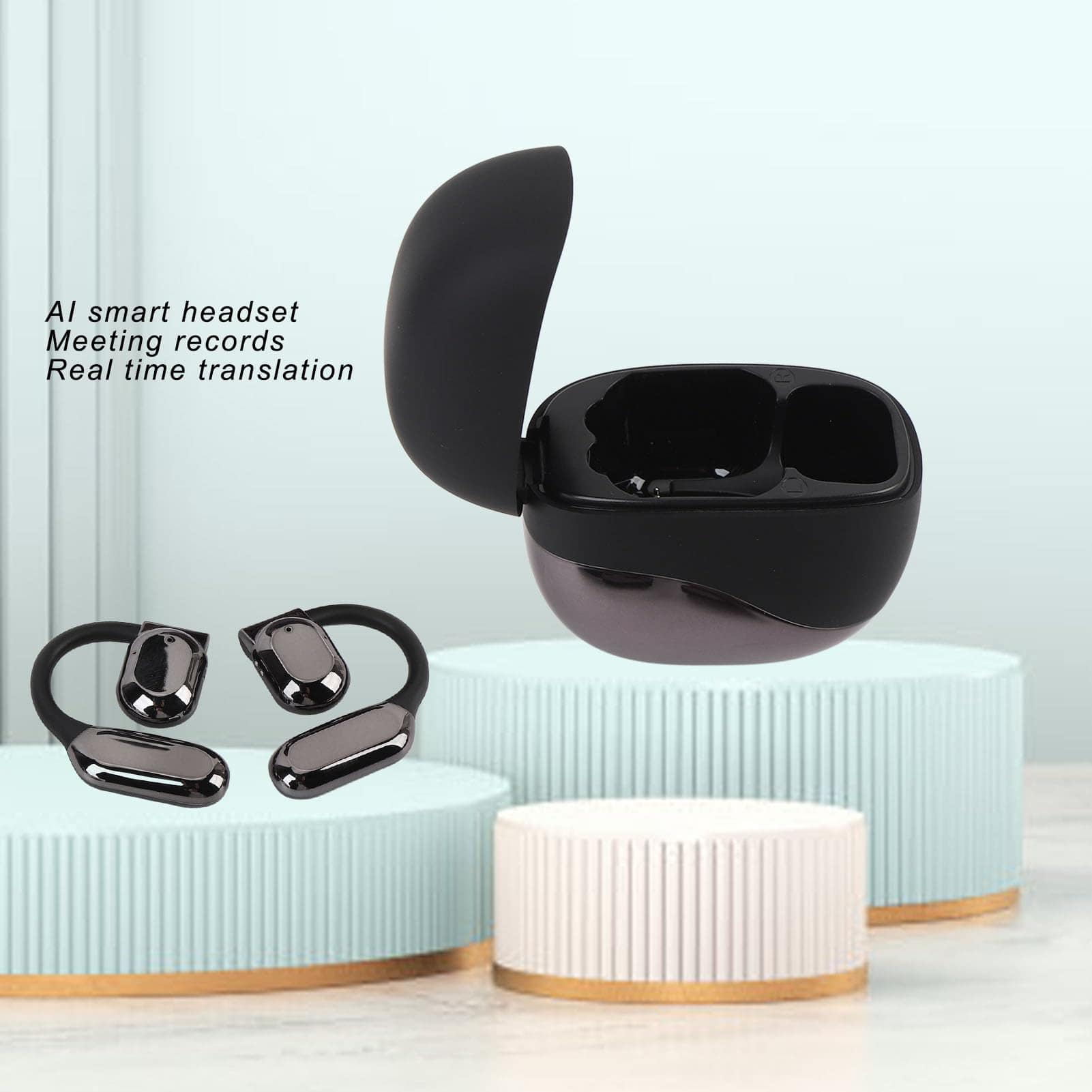 Audífonos Traductores de Idiomas, 3 en 1 Traductor de - Imagen 4