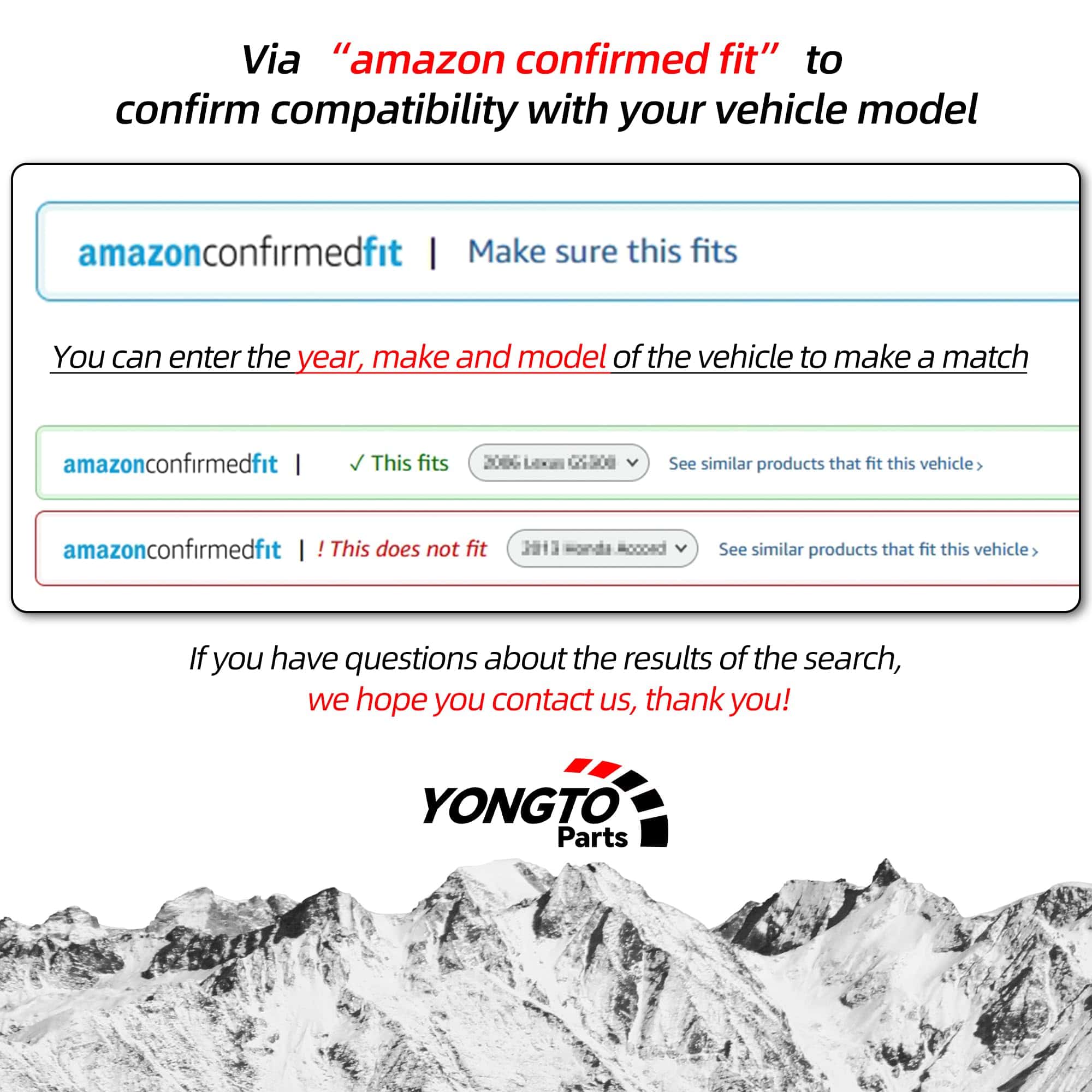 Yongtoparts Inyectores de Combustible Compatible con Ford - Imagen 5