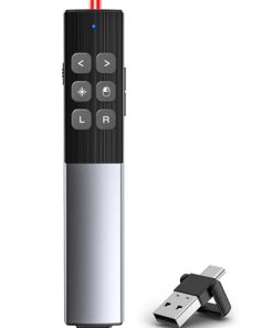 Clicker de Presentación Inalámbrico con Control del Mouse