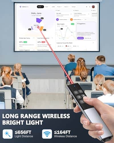Clicker de Presentación Inalámbrico con Control del Mouse - Imagen 7