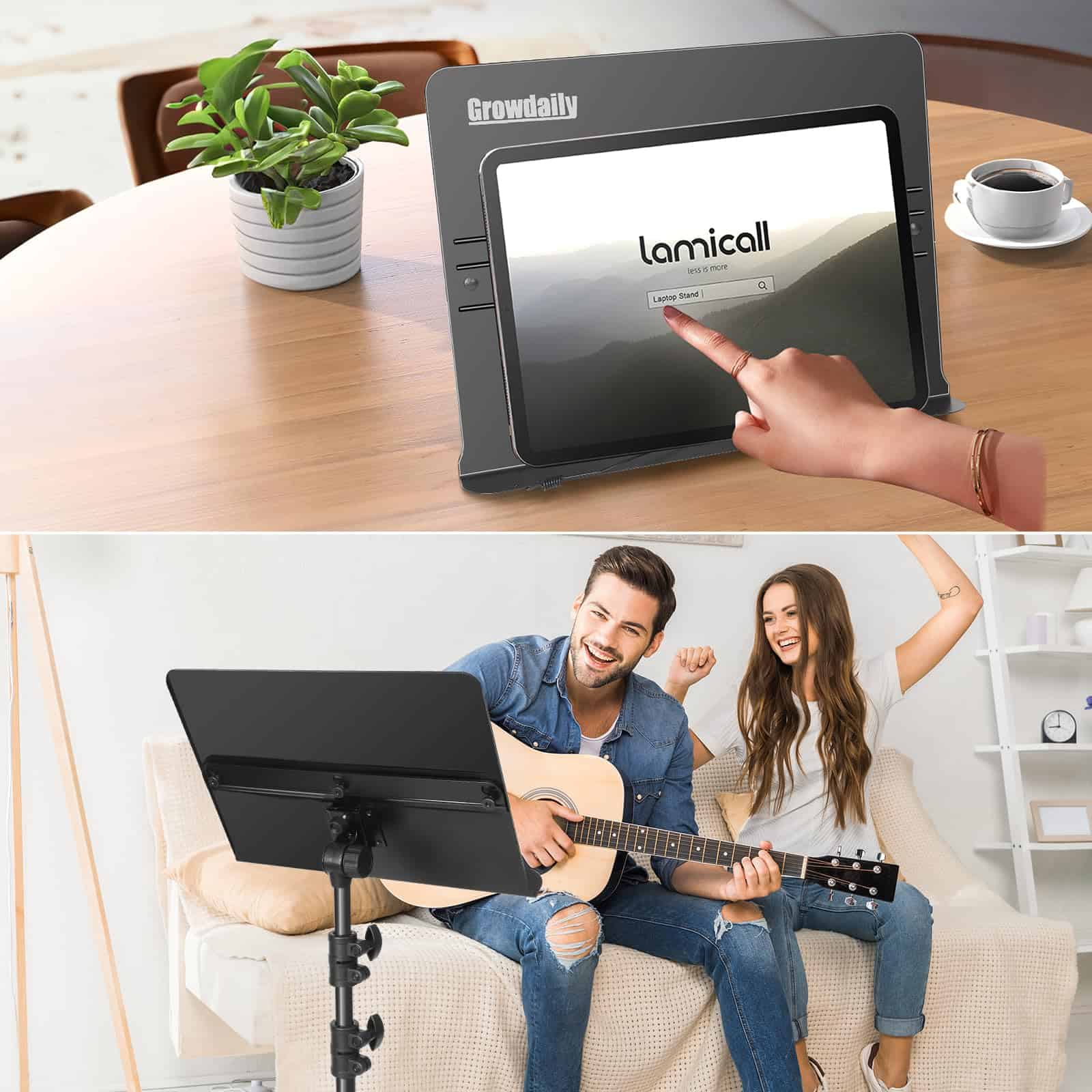 Soporte para partituras, Soporte plegable para música - Imagen 3