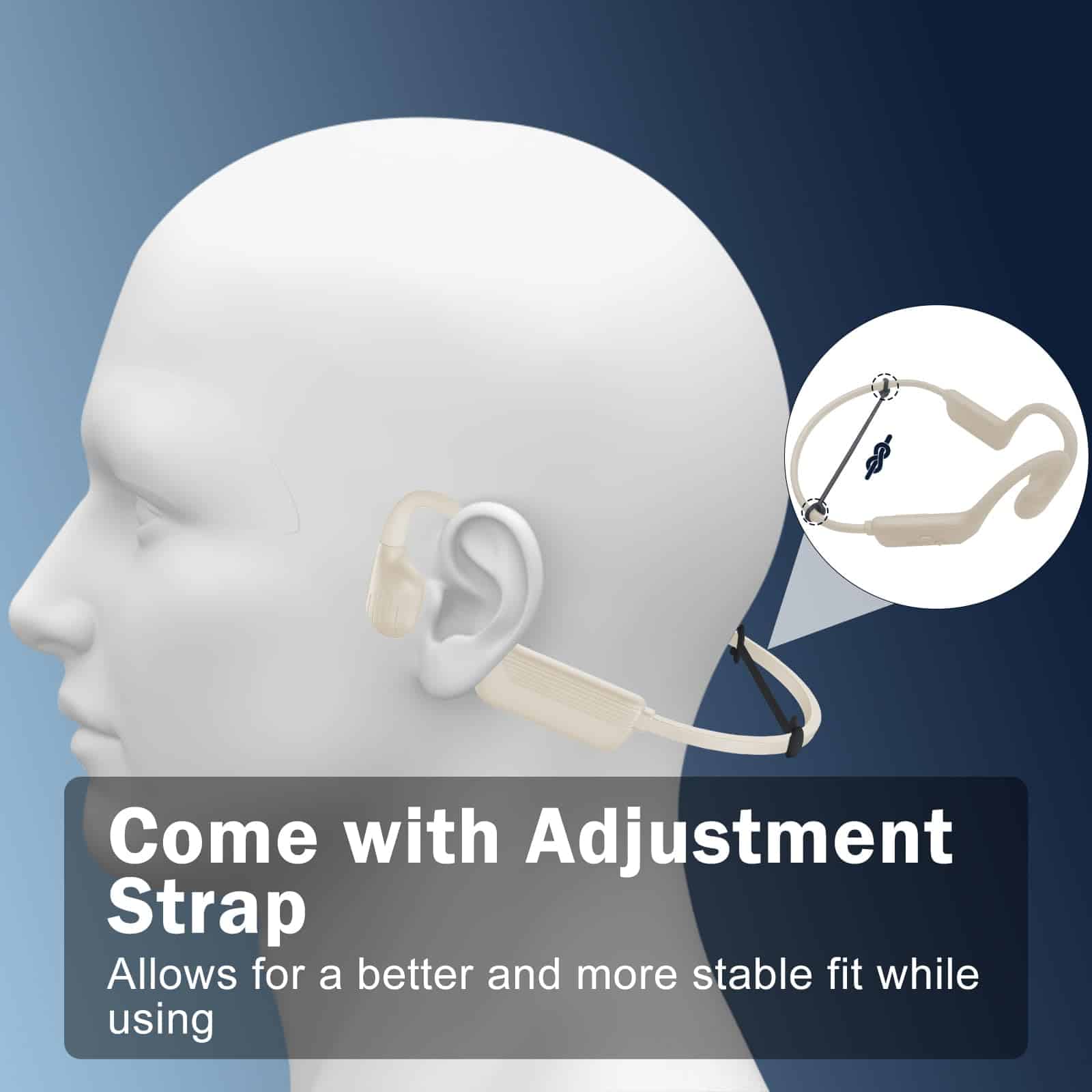 Auriculares de natación Marlall - Auriculares -Beige - Imagen 7