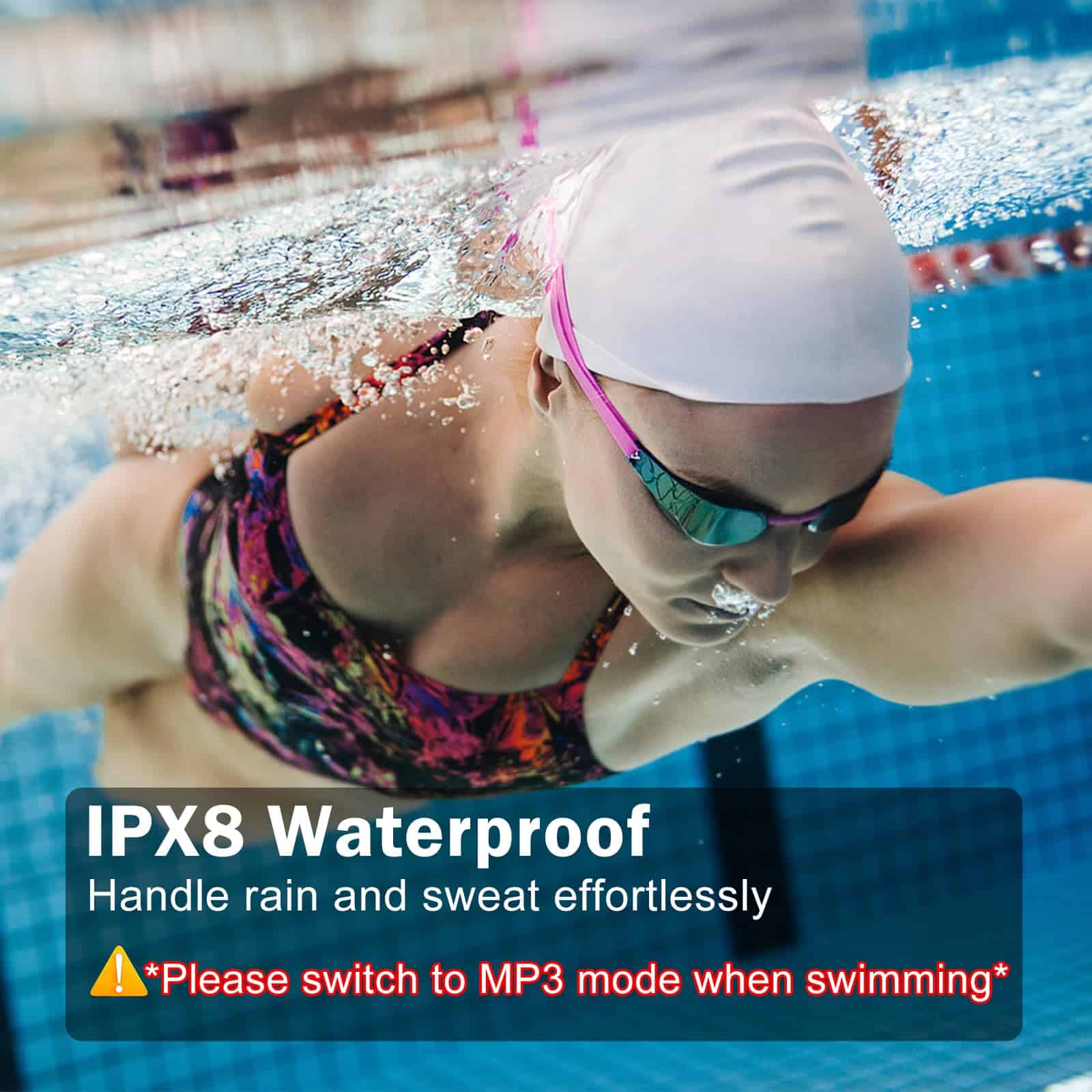 Auriculares de natación Marlall - Auriculares -Beige - Imagen 3