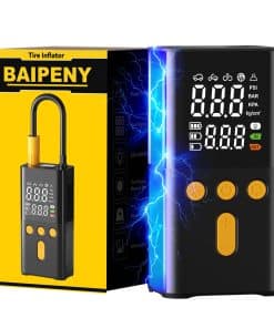 Compresor de Aire Portátil BAIPENY para Neumáticos,