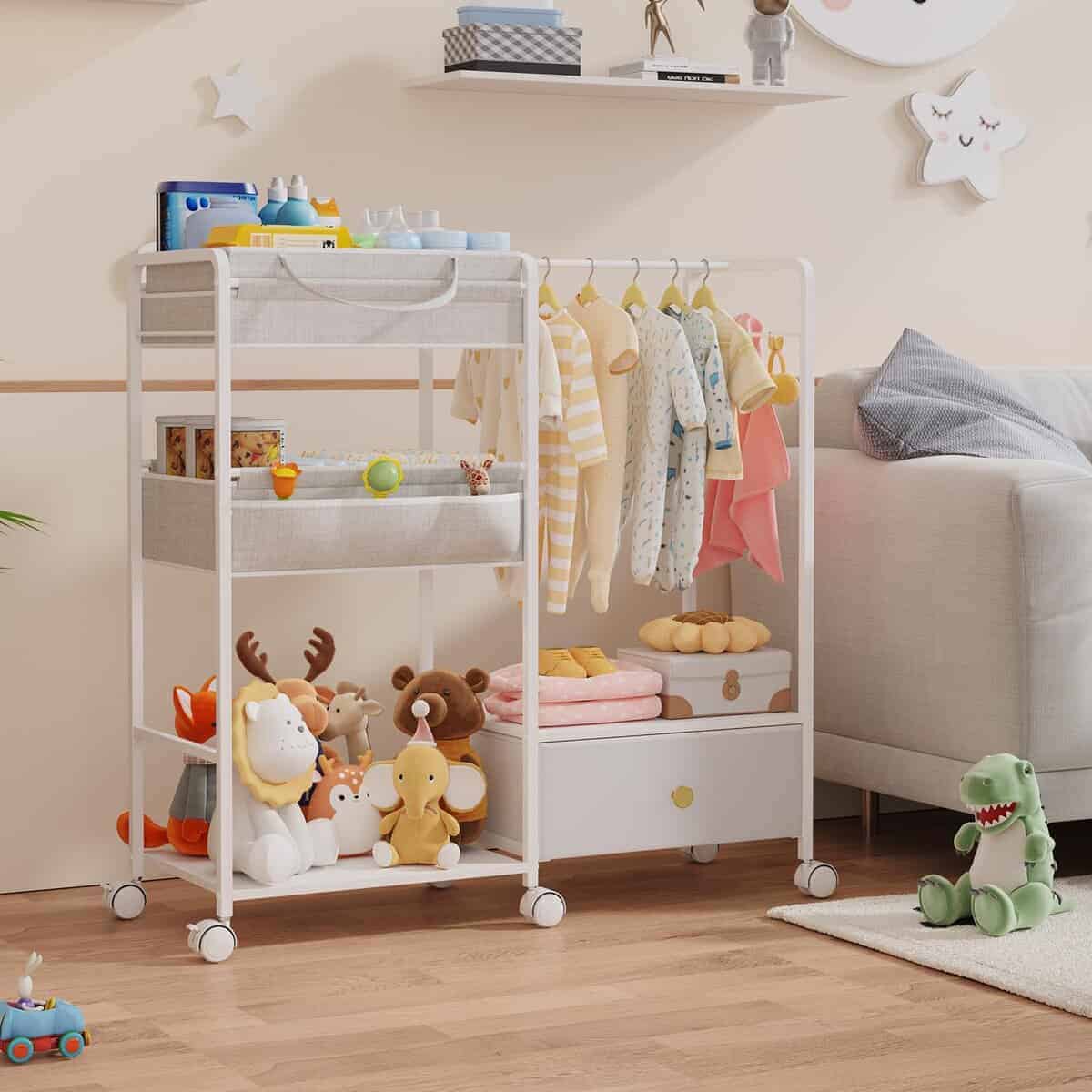 Organizador para pañales BBLIKE 3 en 1 - Carrito de pañales - Imagen 7