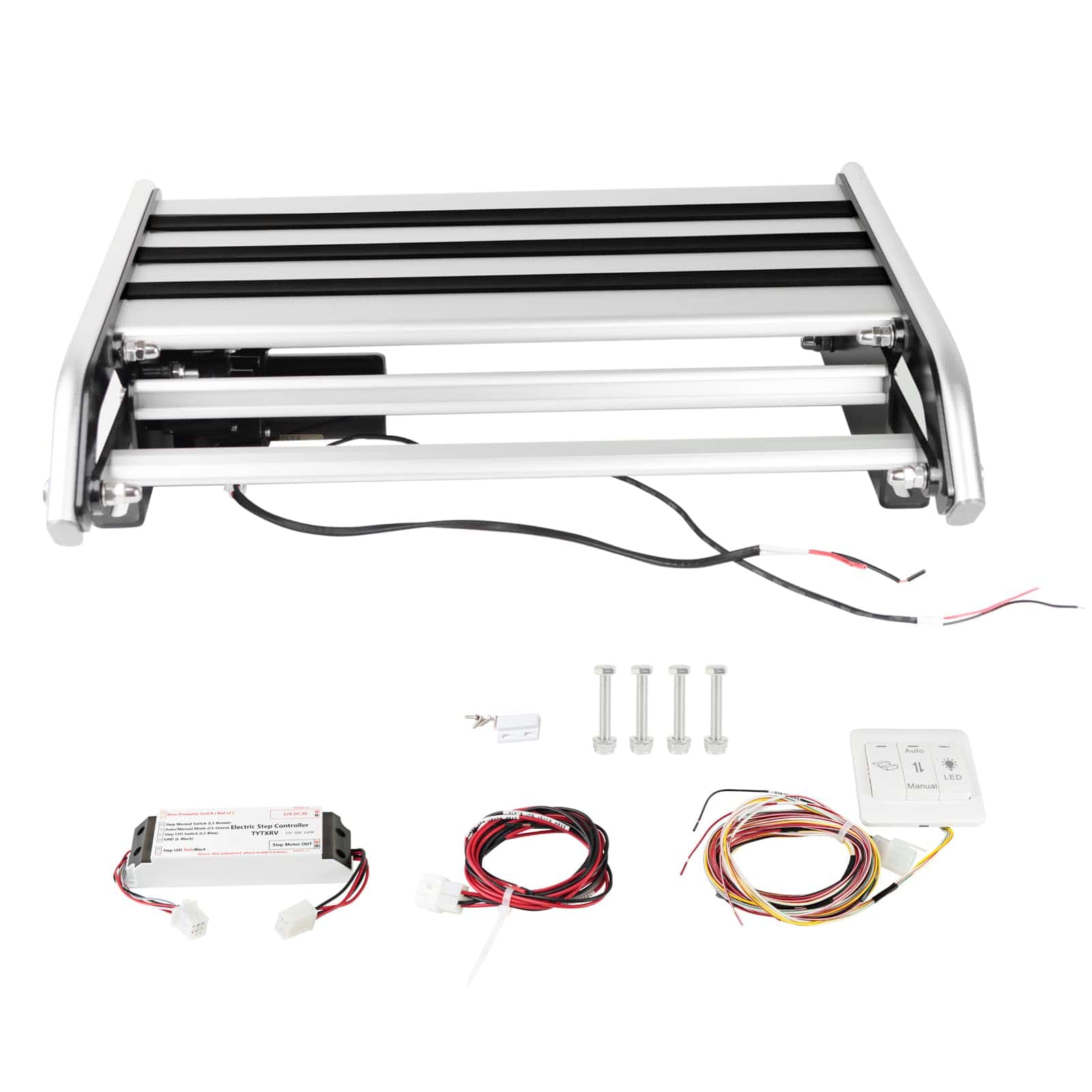 GLEAMYNHD Electric RV Step - Escalones de Entrada